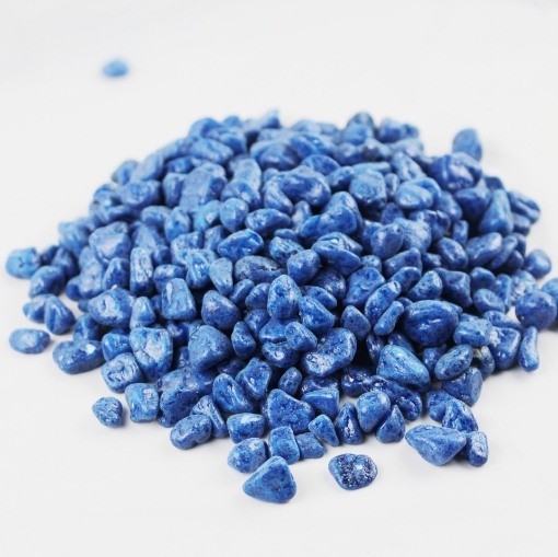 Picture of DECORTION GRAVEL STONE BLUE COLOER